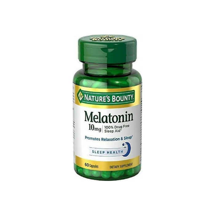 Nature's Bounty Melatonin 10mg Capsules, 60 ea