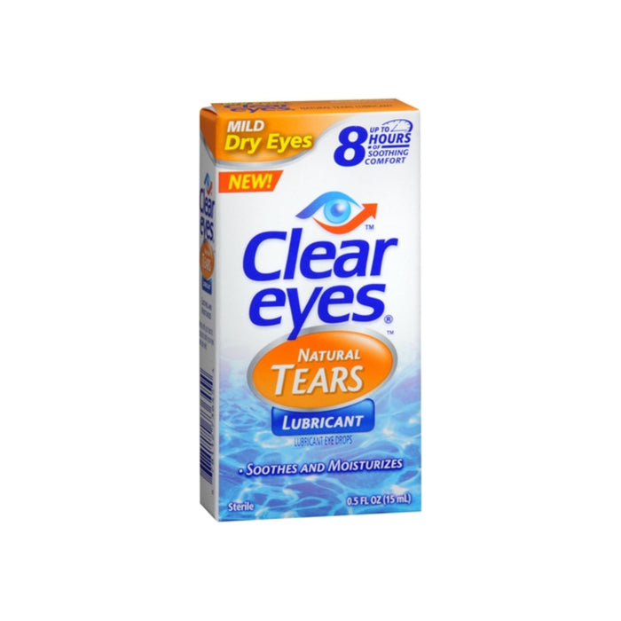 Clear Eyes Natural Tears Lubricant 0.50 oz