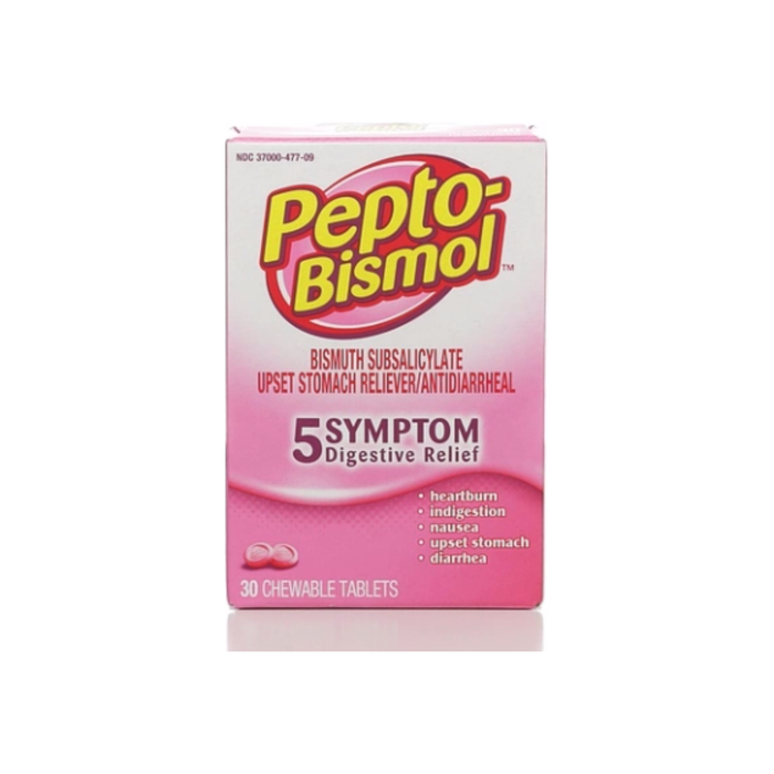 Pepto-Bismol Chewable Tablets Original 30 ea