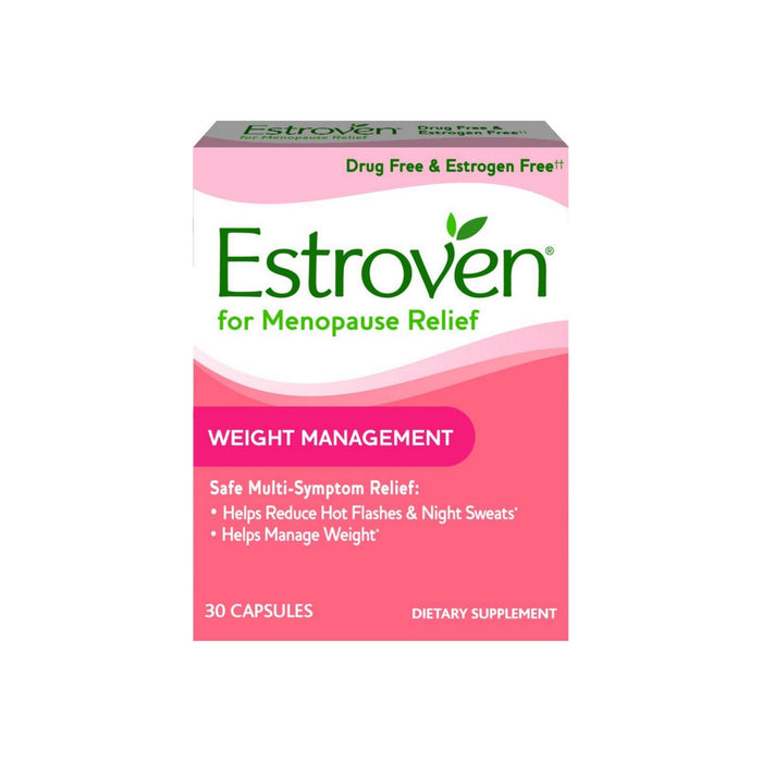 Estroven Weight Management Multi-Symptom Menopause Relief Capsules 30 ea