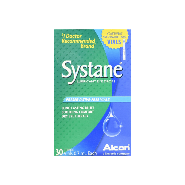 Systane Lubricant Eye Drops Vials 30 ea