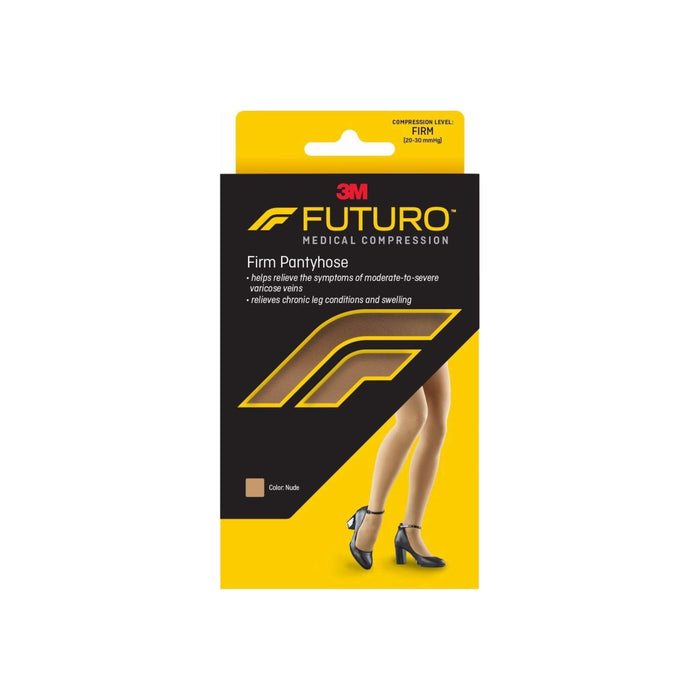 FUTURO Restoring Pantyhose Brief Cut Panty Firm Large Nude 1 Pair