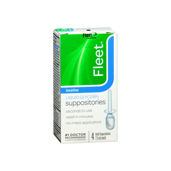 Fleet Liquid Glycerin Suppositories 4 Each