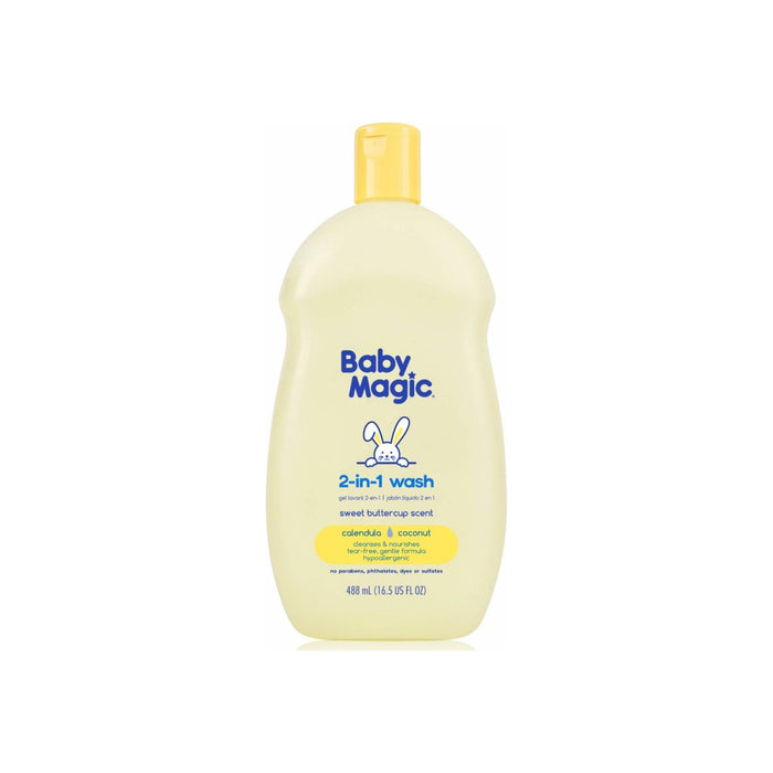 Baby Magic Hair & Body Wash, Soft Baby Scent 16.5 oz