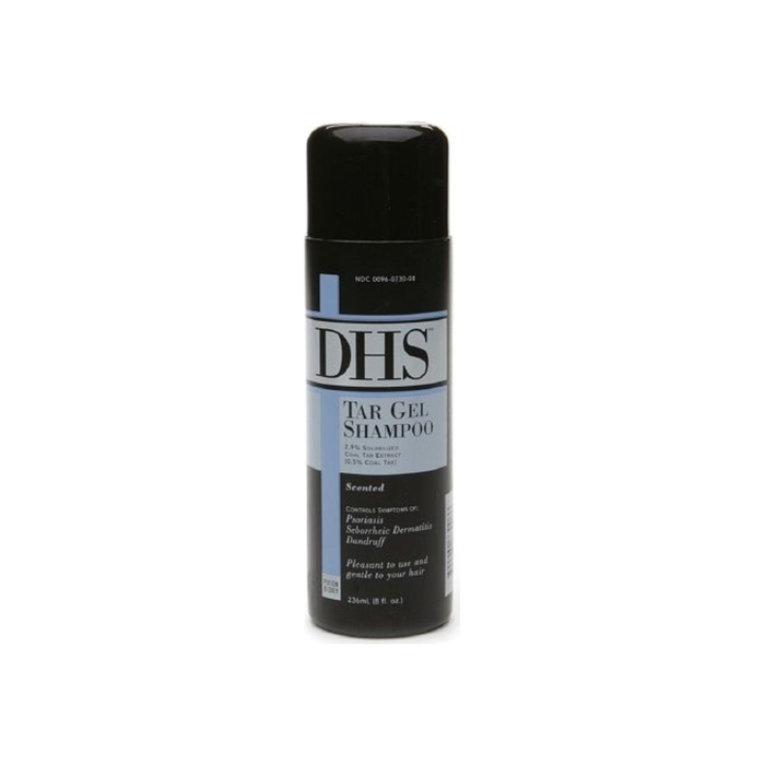 DHS Tar Gel Shampoo Scented 8 oz