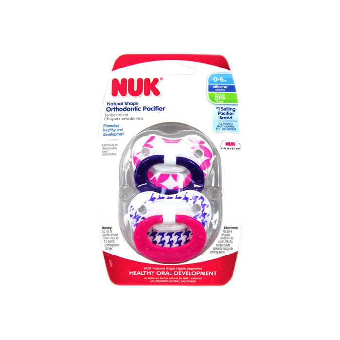 NUK Orthodontic Pacifier, 0-6 Months, 1 ea