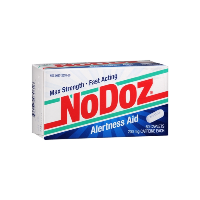 NoDoz Max Strength Alertness Aid Caplets 60 ea