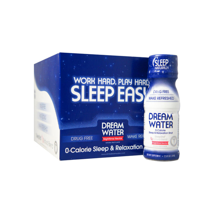 Dream Water Liquid Melatonin Shot, 2.5 oz bottles, 12 ea