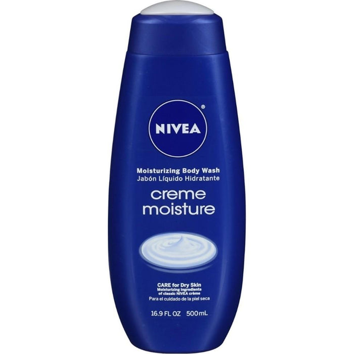 Nivea Creme Moisture Moisturizing Body Wash 16.9 oz