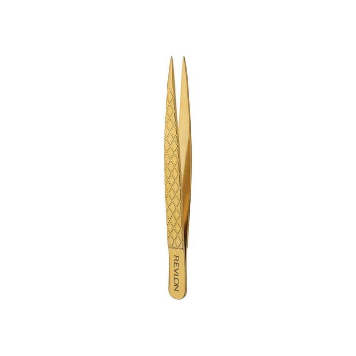 Revlon Gold Series Titanium Coated Point Tweezer 1 ea