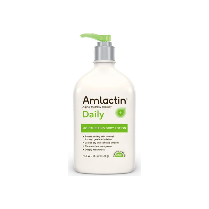 Amlactin Daily Moisturizing Body Lotion, 14.1 oz