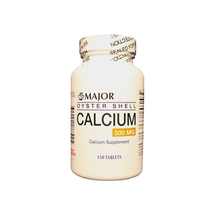 Major Calcium Supplement 500 mg Strength Tablet, 150 ea