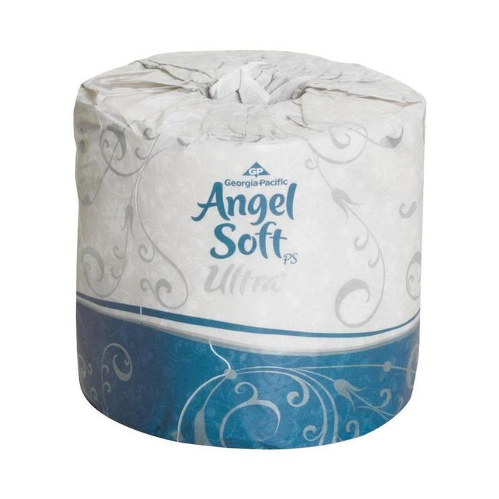 Angel Soft Ultra Professional Series 2-Ply Embossed Toilet Paper, by GP PRO, 16560, 400 sheets Per Roll, 05 X 45 Inch, 60 ea