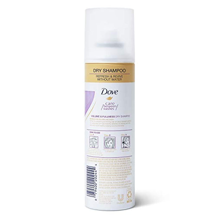 Dove Care Between Washes Dry Shampoo Hair Treatment for Oily Hair, Volume and Fullness Cleansing Hair Volumizer 5 oz