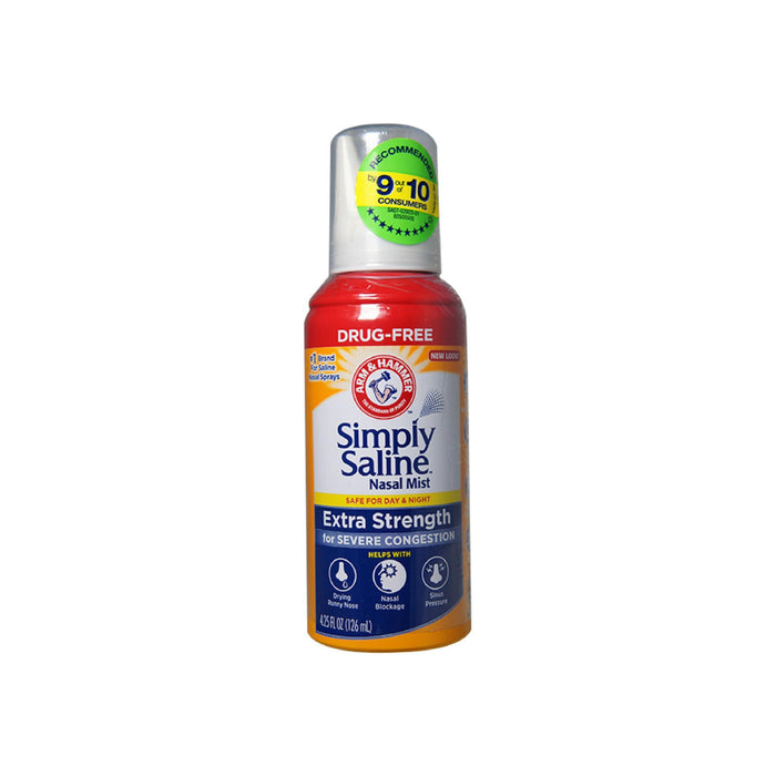 Simply Saline Nasal Mist Extra Strength Severe Congestion 4.6 oz