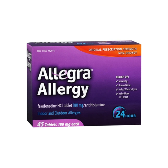 Allegra 24 Hour Tablets 45 ea