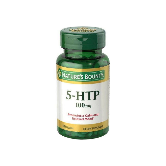 Nature's Bounty 5-HTP 100 mg Capsules 60 ea