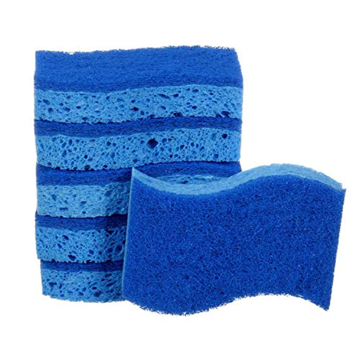 Scotch-Brite Non-Scratch Scrub Sponges, Stands Up to Stuck-on Grime, 6 Scrub Sponges