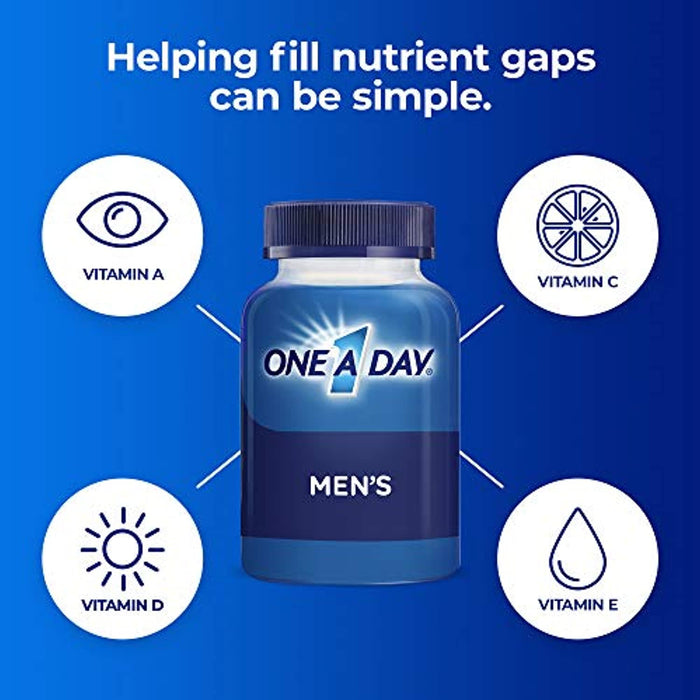 One A Day Men’s Multivitamin with Vit A, Vit C, Vita D, Vit E & Zinc 100 Count