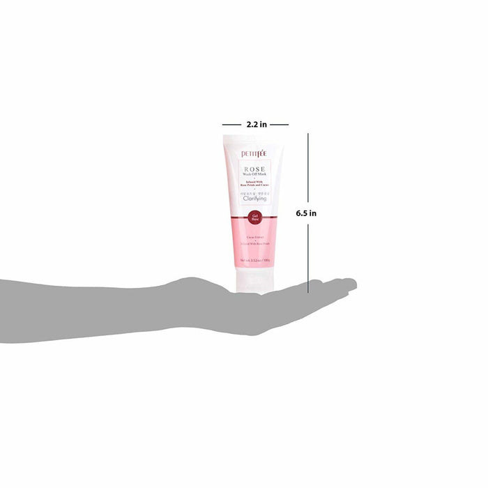 PETITFEE Rose Wash Off Mask Clarifying 3.52  oz