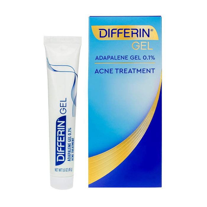 Acne Treatment Differin Gel, Acne Spot Treatment for Face w/ Adapalene, 15g, 30 Day Supply, 0.5 Ounce