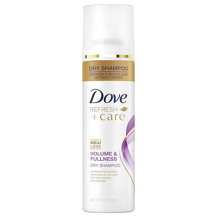 Dove Care Between Washes Dry Shampoo Hair Treatment for Oily Hair, Volume and Fullness Cleansing Hair Volumizer 5 oz