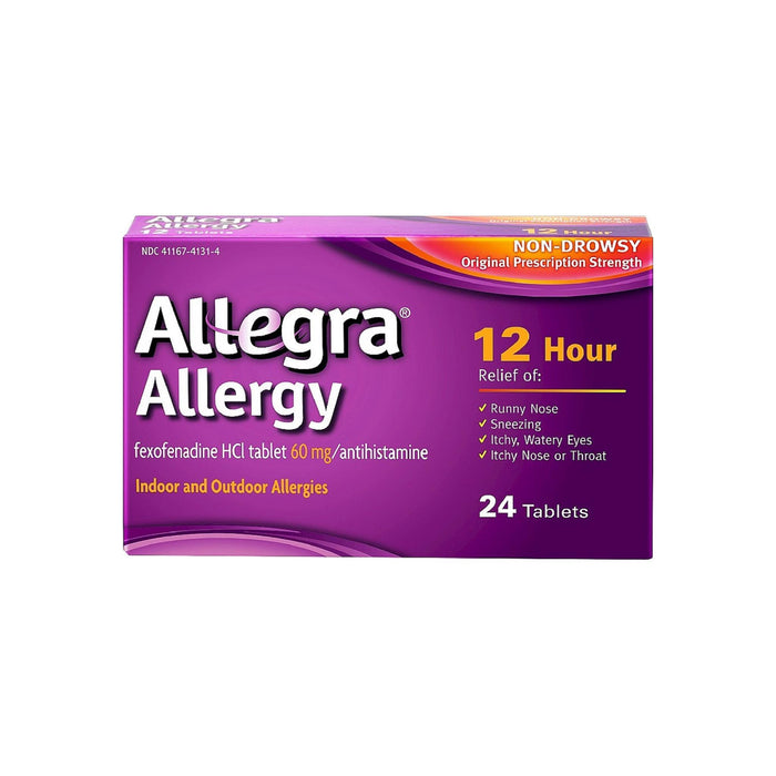 Allegra Allergy 12 Hour Non-Drowsy Tablets 24 ea