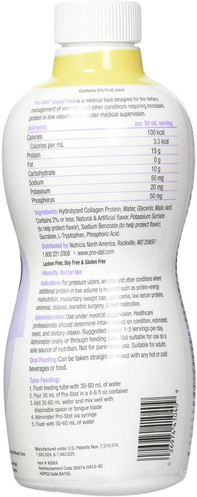 Pro-Stat Sugar Free, Vanilla , 30 fl oz 6 Count