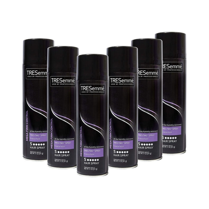 TRESemmé TRES Two Hair Spray for a Frizz-Free Look Extra Hold Anti-Frizz Hairspray With All-Day Humidity Resistance 11 oz (22400640150)