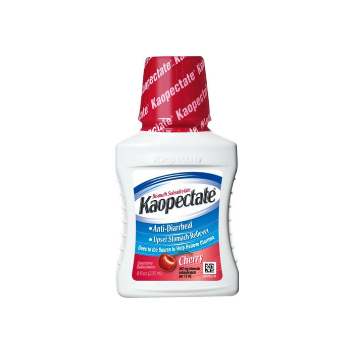 Kaopectate Anti-Diarrheal Upset Stomach Reliever, Cherry 8 oz