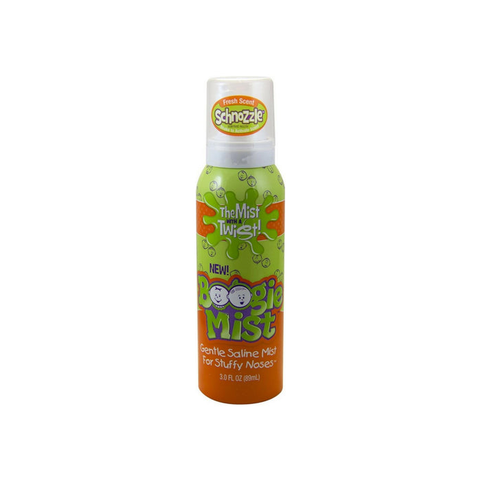 Boogie Mist Gentle Saline Mist for Stufffy Nose, Fresh Scent 3 oz