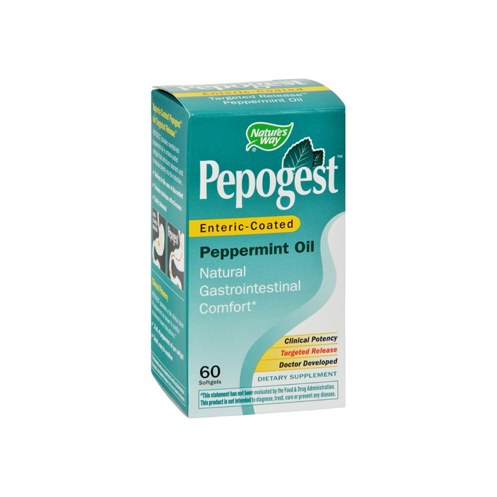 Nature's Way Pepogest Peppermint Oil Softgels 60 ea