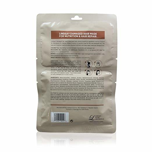 LINDSAY HOME AESTHETICS Damaged Hair Mask 1 oz