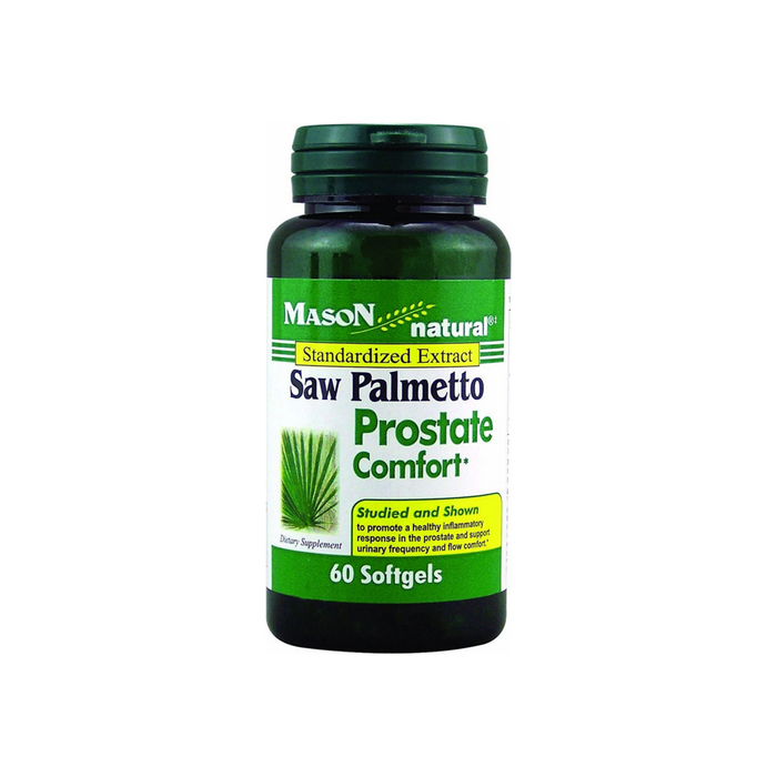 Mason Naturals Saw Palmetto Prostate Comfort Softgels 60 ea